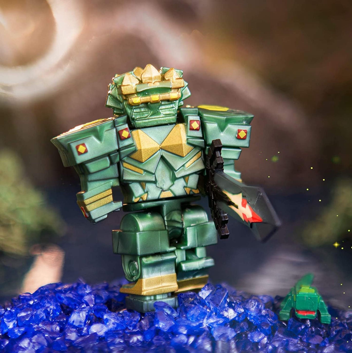 Roblox Fantastic Frontier Guardian Set + 2 Mystery Figures Bundle — 3 Exclusive Virtual Item Codes, Series 8 & Celebrity Collection Series 6
