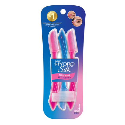 Precision Touch-Up Dermaplaning Tool Set - 3 Count | Effortless Peach Fuzz Removal for Flawless Skin
