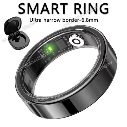 2026 Smart Ring: Heart Rate, Blood Pressure, Sleep Monitoring & Motion Tracking - IP68 Waterproof Gift for Men & Women