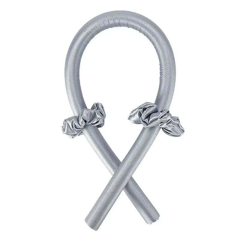 Silk Heatless Curling Rod Headband - Effortless Soft Curls While You Sleep!