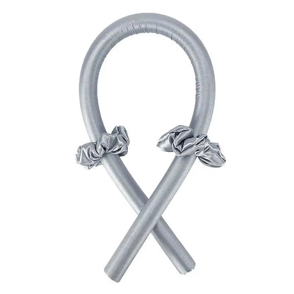 Silk Heatless Curling Rod Headband - Effortless Soft Curls While You Sleep!