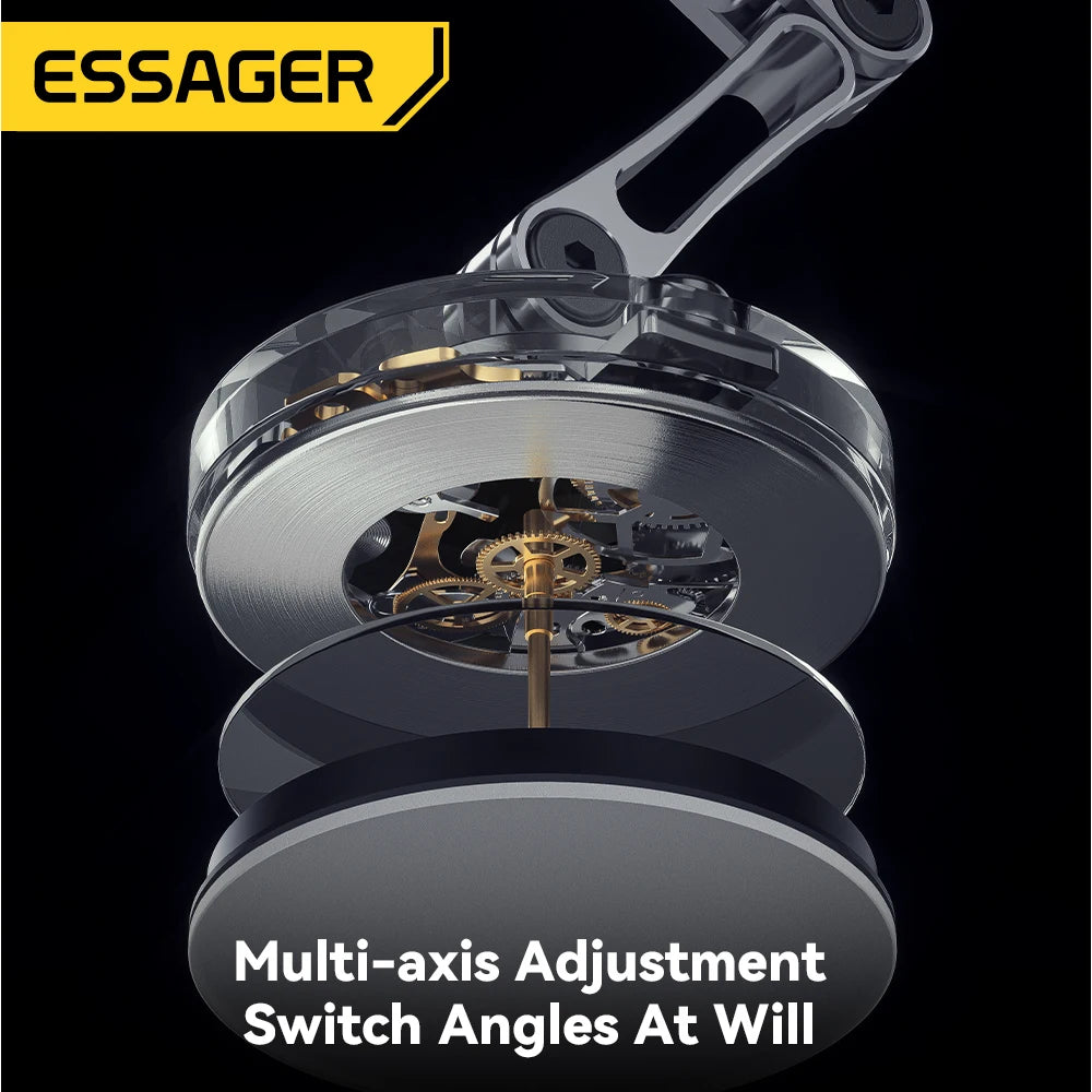 Essager 15W Magnetic Wireless Car Charger & Phone Holder for MagSafe iPhone 15/14/13 Pro Max - Fast Charging & Easy Mounting