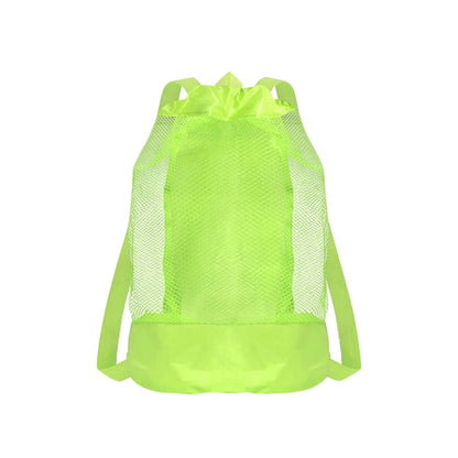 Ultimate Extra-Large Sand-Resistant Beach Backpack - Perfect Kids Pool Toy Storage for Shell Collecting, Travel & Fitness!