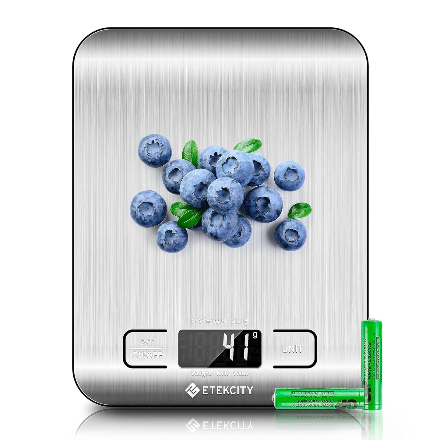 Digital Kitchen Scale – Compact Food Scale for Baking, Meal Prep & Cooking