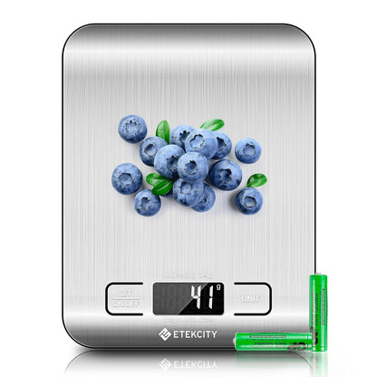 Digital Kitchen Scale – Compact Food Scale for Baking, Meal Prep & Cooking