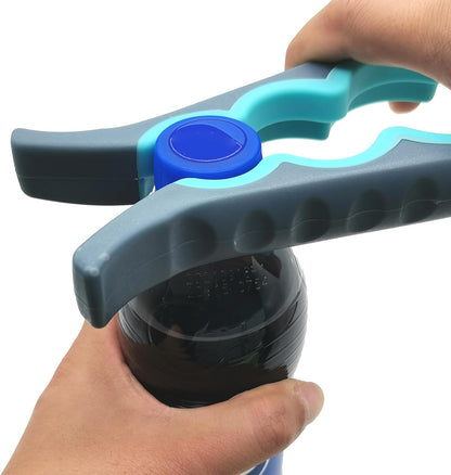 Easy-Grip Jar Opener – 6-in-1 Kitchen Tool for Stubborn Lids, Bottles & Pull Tabs