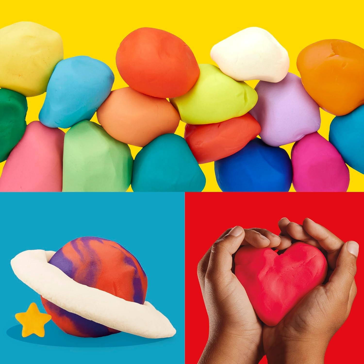10-Color Modeling Dough Set – Creative Clay Play Kit for Kids