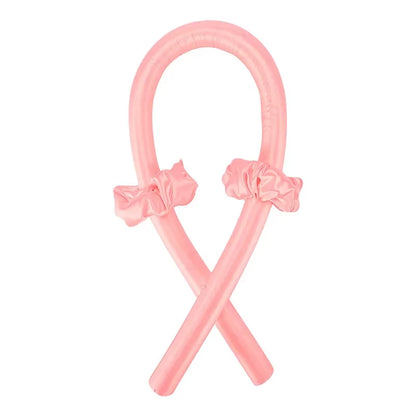 Silk Heatless Curling Rod Headband - Effortless Soft Curls While You Sleep!