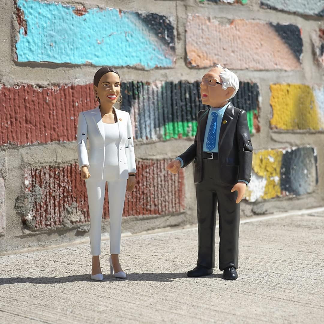 Alexandria Ocasio-Cortez Real Life Political Action Figure: US Female Representative AOC Collectible Figurine Perfect for Collectors, Gag Gift, Funny Idea & Souvenirs