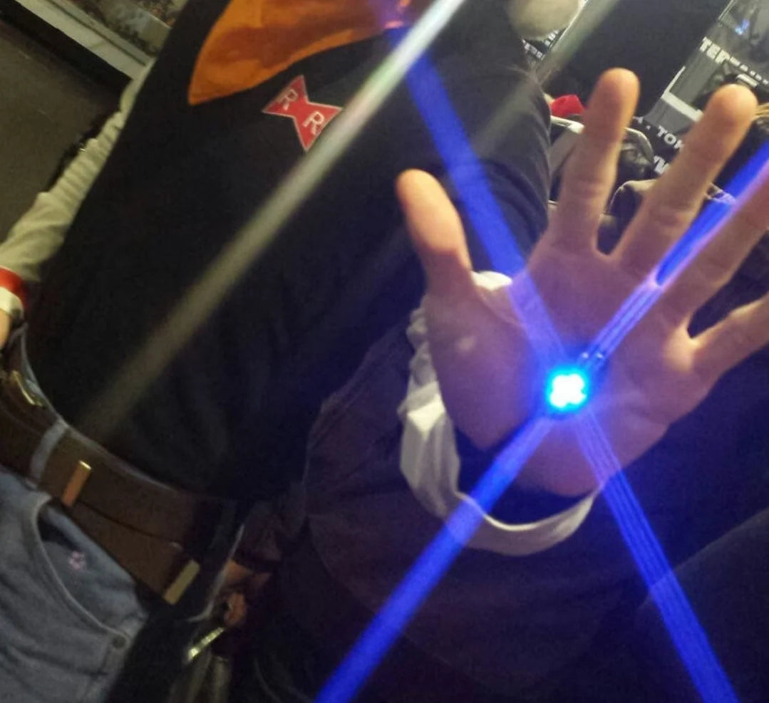 Multicolor LED "Energy Blast" Hand Prop - Perfect for Rave, EDM, Dance Parties & More!