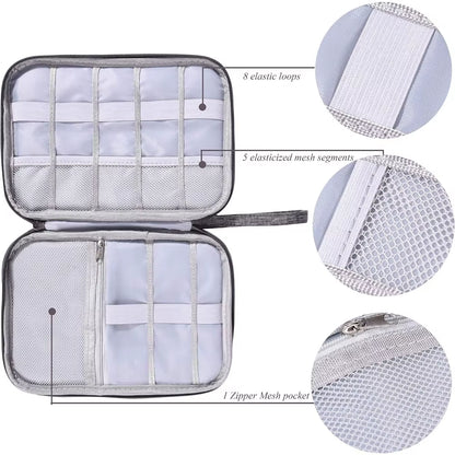 Ultimate Waterproof Electronics Organizer Bag - Travel-Friendly Cable Storage Pouch for All Your Accessories