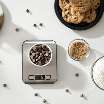 Digital Kitchen Scale – Compact Food Scale for Baking, Meal Prep & Cooking
