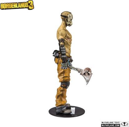 Borderlands 3 Psycho 7-Inch Action Figure — 12+ Points of Articulation, Buzz Axe Accessory, Borderlands 3 Window Box Packaging
