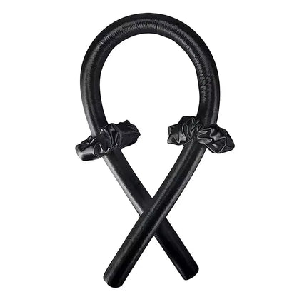 Silk Heatless Curling Rod Headband - Effortless Soft Curls While You Sleep!