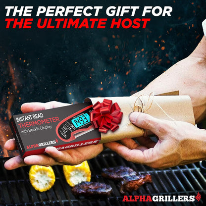 Instant Read Digital Meat Thermometer – Perfect Cooking & Grilling Tool for Professionals – Ideal Gift for Men, Dad, Husband, Boyfriend