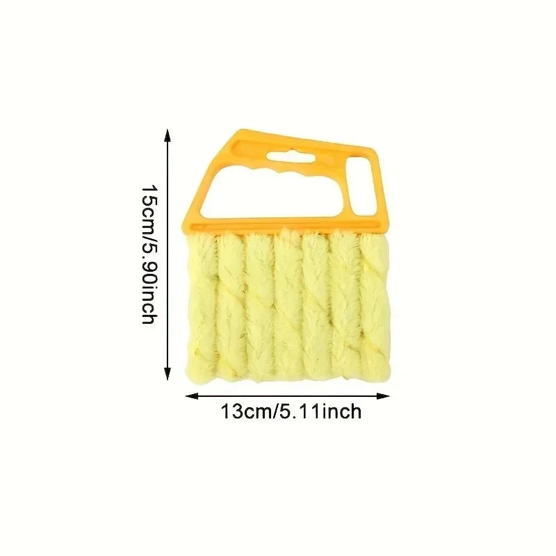 Blind & Vent Cleaning Brush – Washable Dust Duster for Window Blinds, Air Vents & Car Grilles