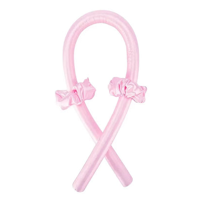 Silk Heatless Curling Rod Headband - Effortless Soft Curls While You Sleep!