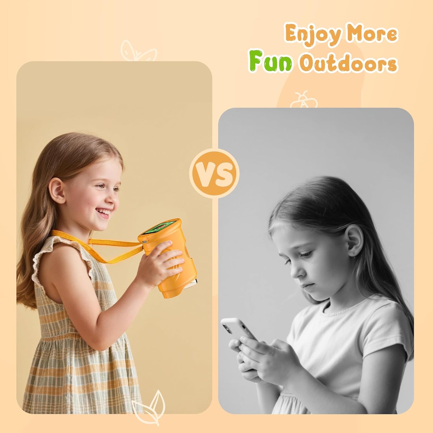 Explore the Wonders of Science with the 1000X Handheld Digital Microscope - Perfect STEM Gift for Kids Aged 3-12 with 2.0" IPS Screen