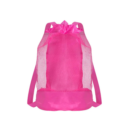Ultimate Extra-Large Sand-Resistant Beach Backpack - Perfect Kids Pool Toy Storage for Shell Collecting, Travel & Fitness!