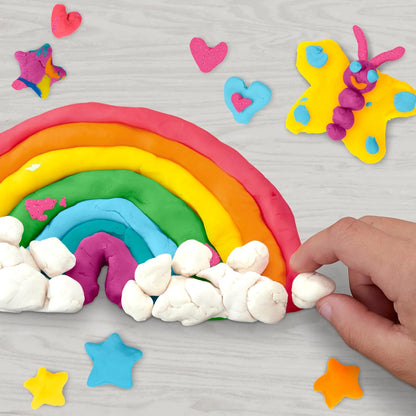 10-Color Modeling Dough Set – Creative Clay Play Kit for Kids