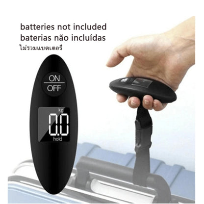 Portable Digital Luggage Scale – Compact Travel Suitcase Weight Checker with LCD Display - Up to 40kg