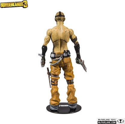 Borderlands 3 Psycho 7-Inch Action Figure — 12+ Points of Articulation, Buzz Axe Accessory, Borderlands 3 Window Box Packaging