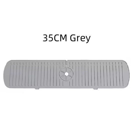 Silicone Sink Splash Guard and Drain Mat - Protect Your Kitchen & Bathroom Countertops!