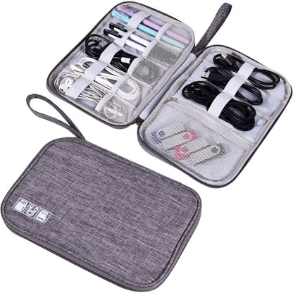 Ultimate Waterproof Electronics Organizer Bag - Travel-Friendly Cable Storage Pouch for All Your Accessories