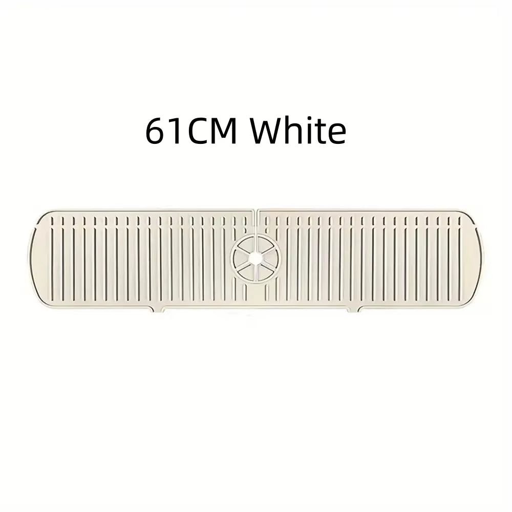 Silicone Sink Splash Guard and Drain Mat - Protect Your Kitchen & Bathroom Countertops!