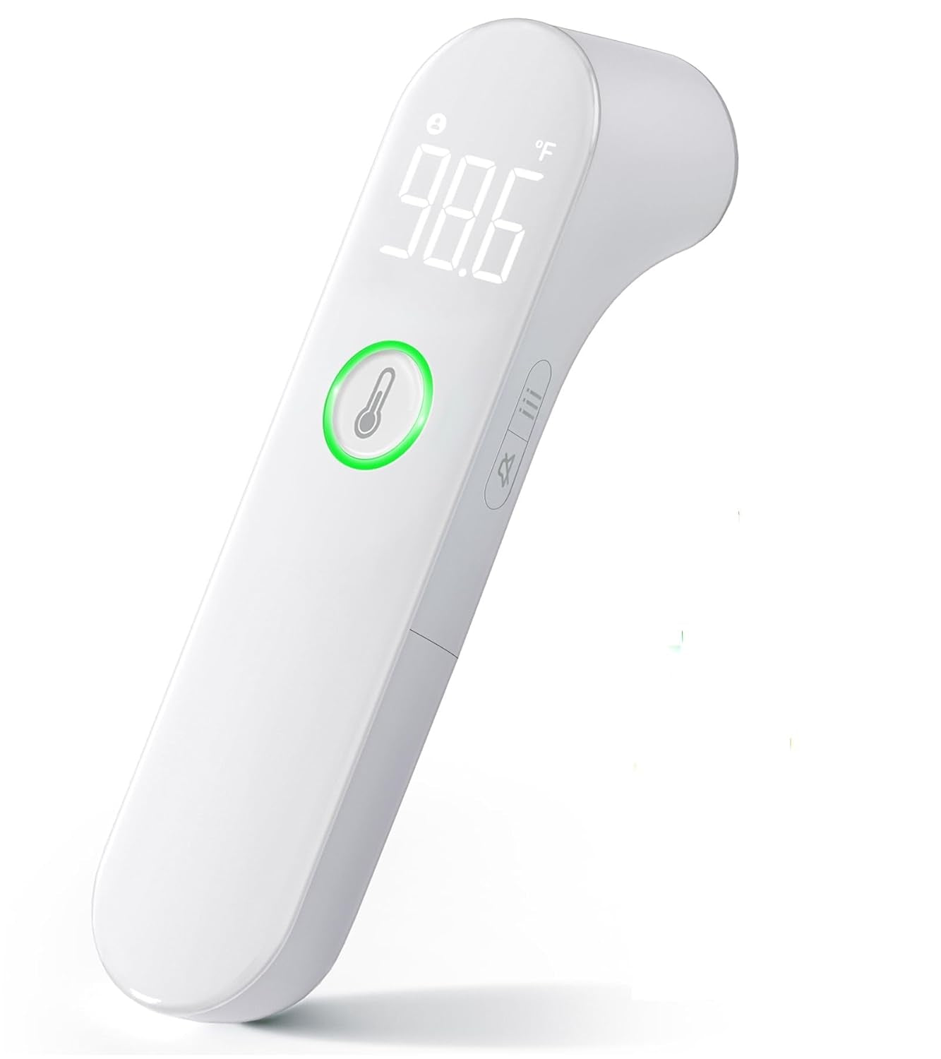 No-Touch Digital Thermometer – Fast Forehead & Object Temperature Reader for Home