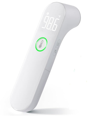 No-Touch Digital Thermometer – Fast Forehead & Object Temperature Reader for Home