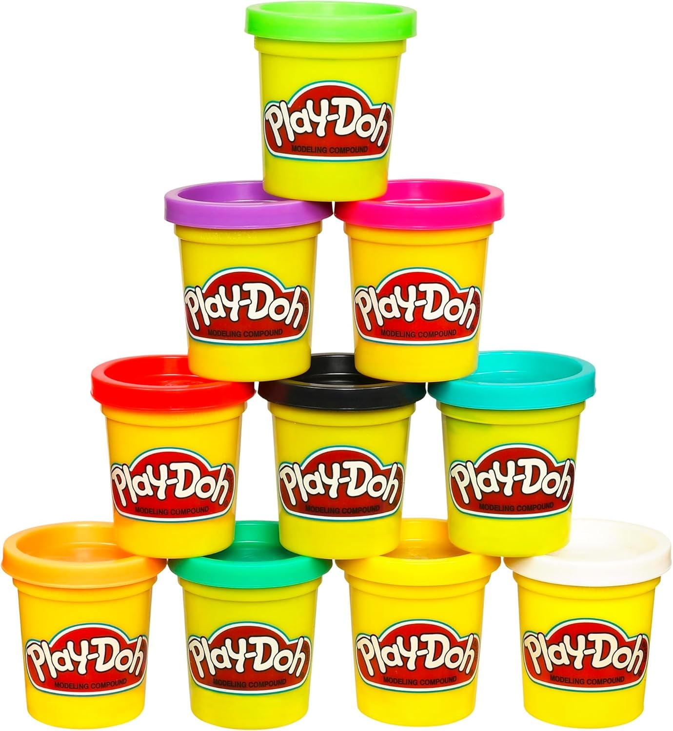 10-Color Modeling Dough Set – Creative Clay Play Kit for Kids