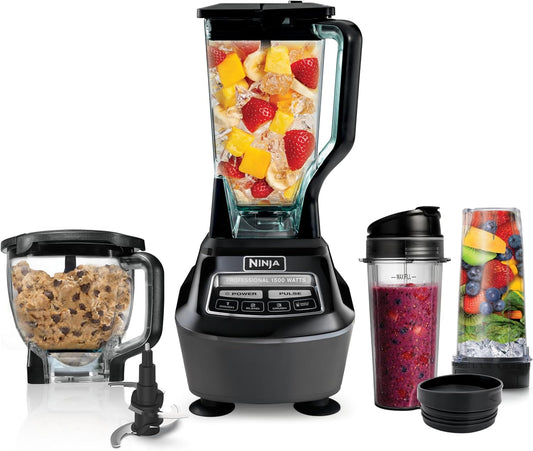All-in-One Blender & Food Processor System – Smoothie, Chopping & Meal Prep Machine