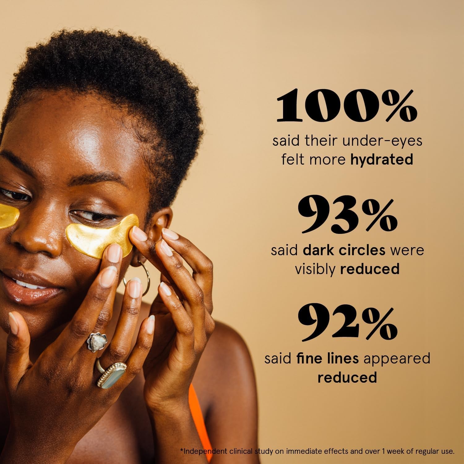 Revitalize Your Eyes: Award-Winning Gel Eye Patches - Perfect Birthday Gift for Women, Moms & Self-Care Lovers - 24 Pairs for Dark Circles & Puffy Eyes (Gold)