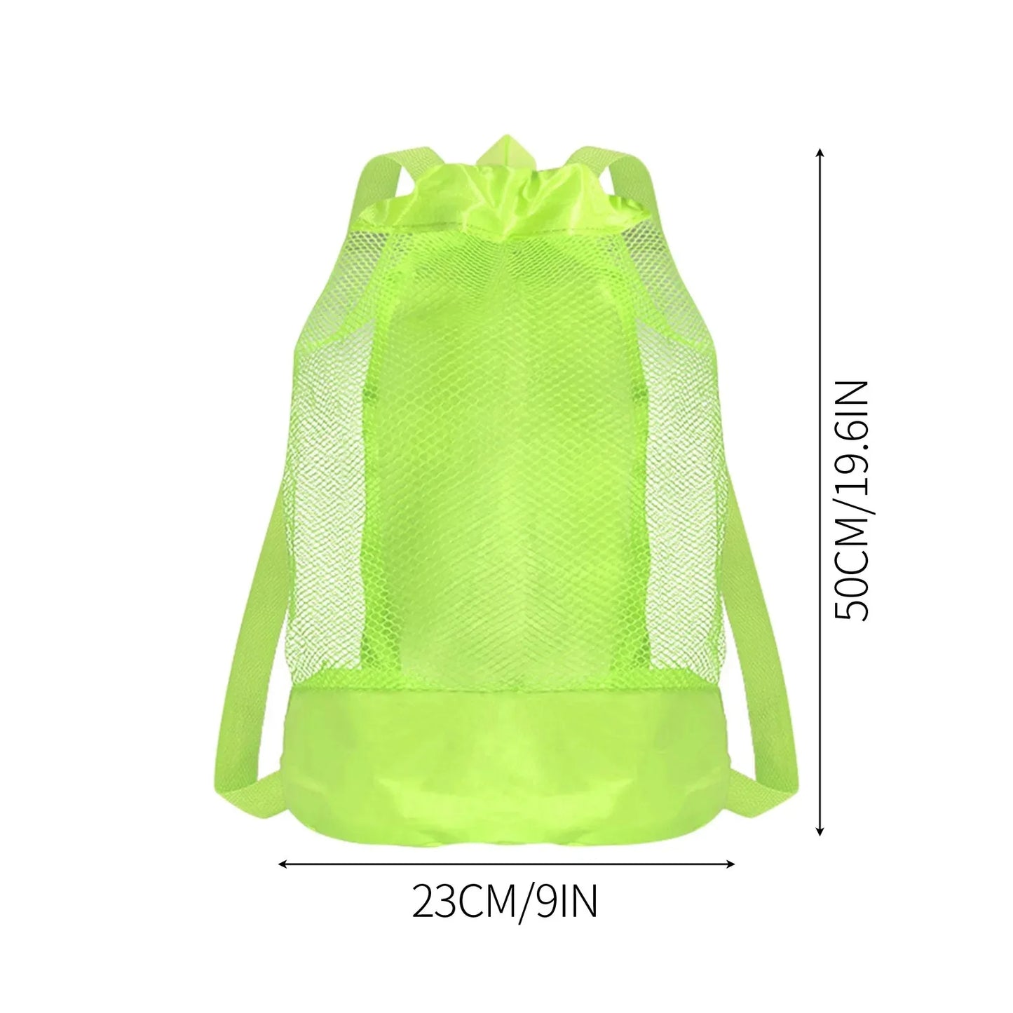 Ultimate Extra-Large Sand-Resistant Beach Backpack - Perfect Kids Pool Toy Storage for Shell Collecting, Travel & Fitness!