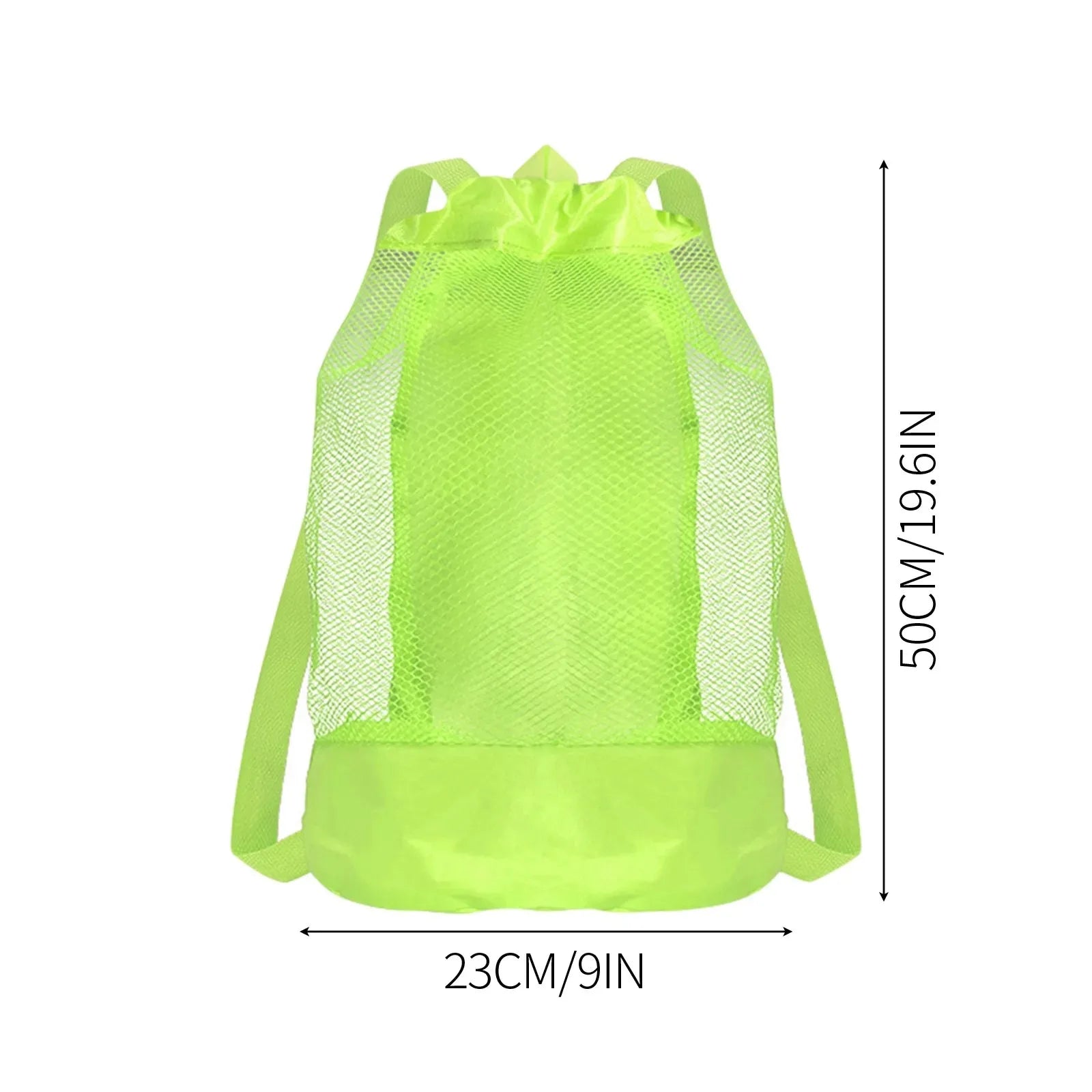Ultimate Extra-Large Sand-Resistant Beach Backpack - Perfect Kids Pool Toy Storage for Shell Collecting, Travel & Fitness!