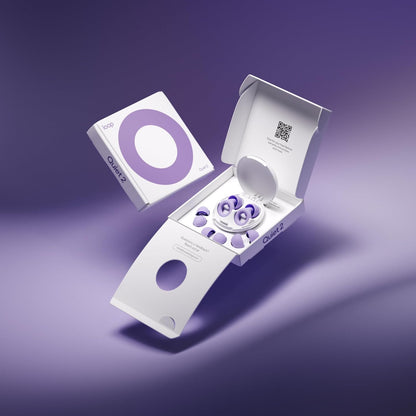 Experience Peace and Comfort with Quiet 2 Ultra-Comfy Reusable Ear Plugs - Perfect for Sleep, Focus, and Travel with 24dB Noise Reduction