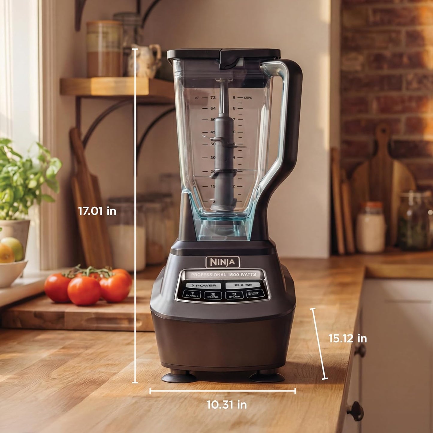 All-in-One Blender & Food Processor System – Smoothie, Chopping & Meal Prep Machine