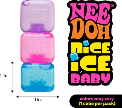 Mini Ice Cube Squishy – Pocket-Sized Sensory Fidget Toy