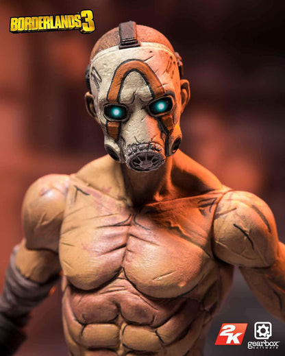 Borderlands 3 Psycho 7-Inch Action Figure — 12+ Points of Articulation, Buzz Axe Accessory, Borderlands 3 Window Box Packaging