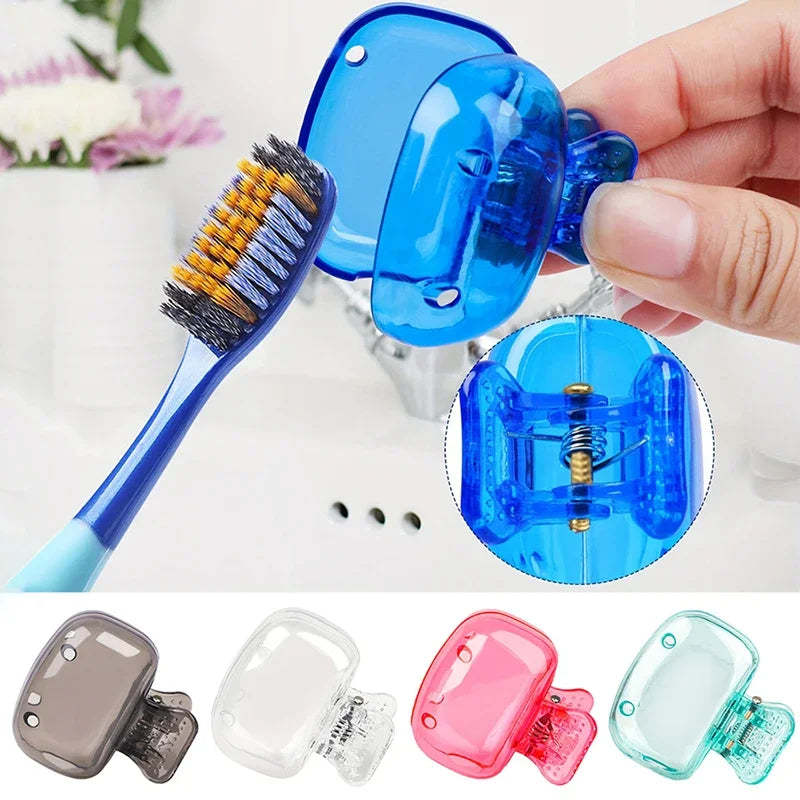 Travel Toothbrush Head Covers - Portable Protective Caps for Hygiene on the Go!
