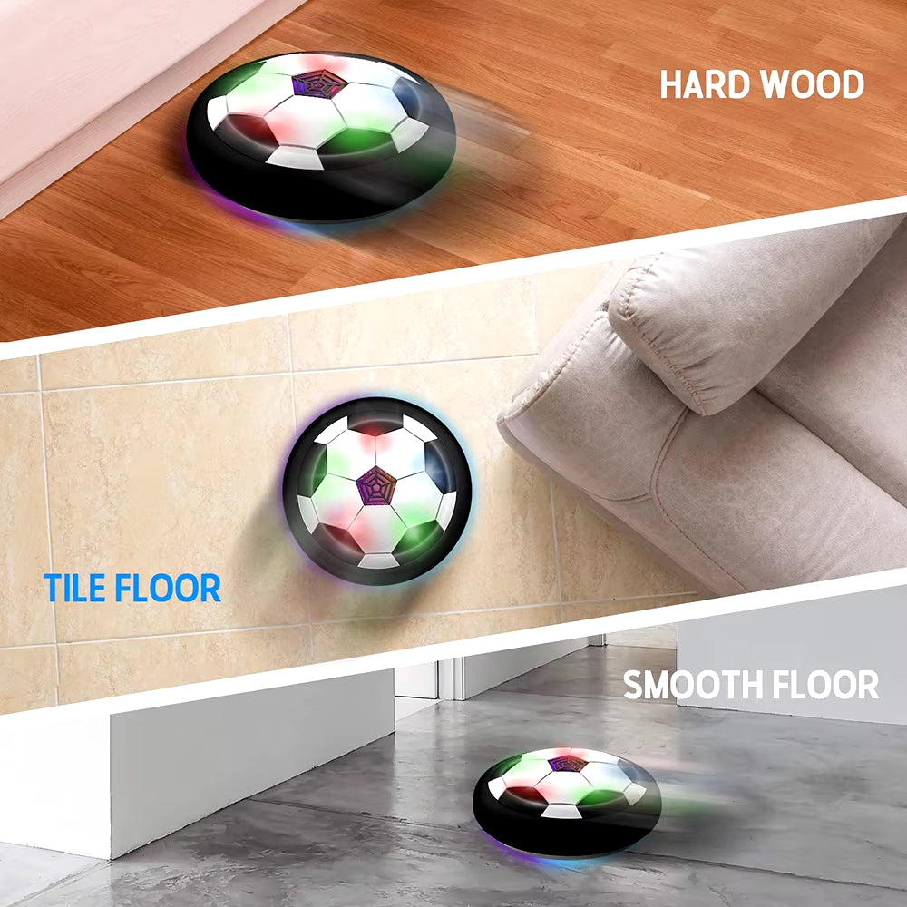 Electric Hover Soccer Ball for Kids - LED Light & Music Floating Football Outdoor Game Toy