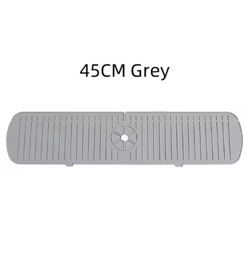 Silicone Sink Splash Guard and Drain Mat - Protect Your Kitchen & Bathroom Countertops!
