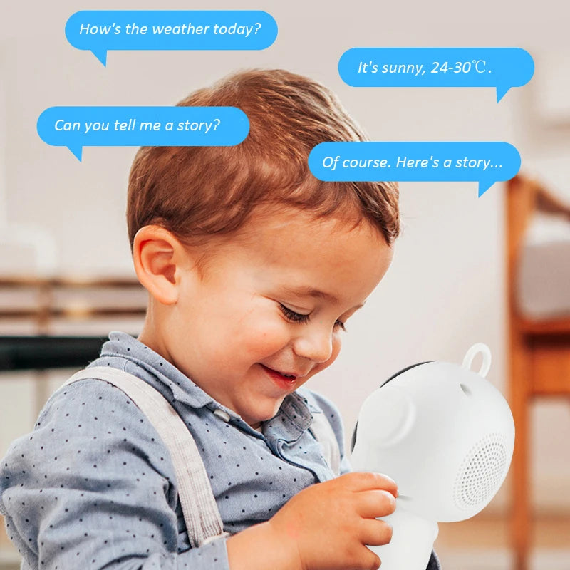 Interactive Smart AI Robot Toy - Wifi Enabled Early Education with Speech Recognition for Kids