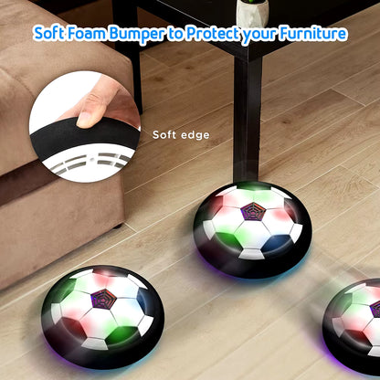 Electric Hover Soccer Ball for Kids - LED Light & Music Floating Football Outdoor Game Toy