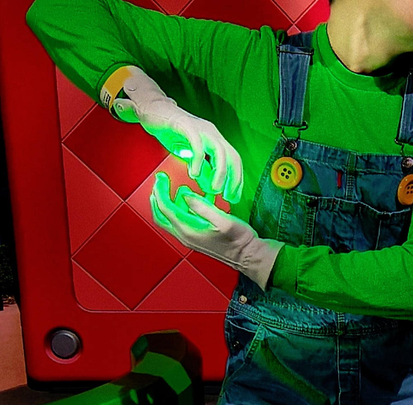 Multicolor LED "Energy Blast" Hand Prop - Perfect for Rave, EDM, Dance Parties & More!