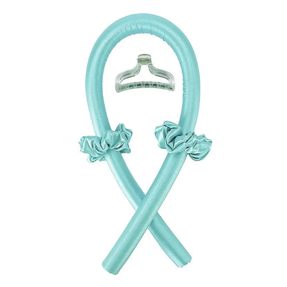 Silk Heatless Curling Rod Headband - Effortless Soft Curls While You Sleep!