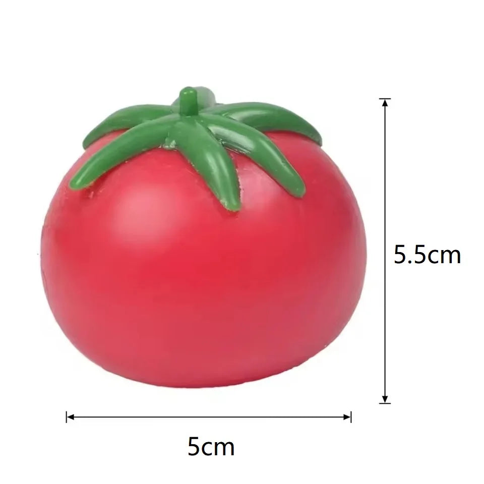 Taba Squishy Summer Fun Tomatoes - Unbreakable Water Balloons for Beach Battles & Kids' Squeeze Play