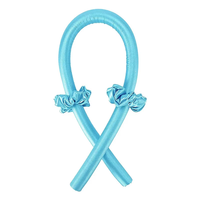 Silk Heatless Curling Rod Headband - Effortless Soft Curls While You Sleep!