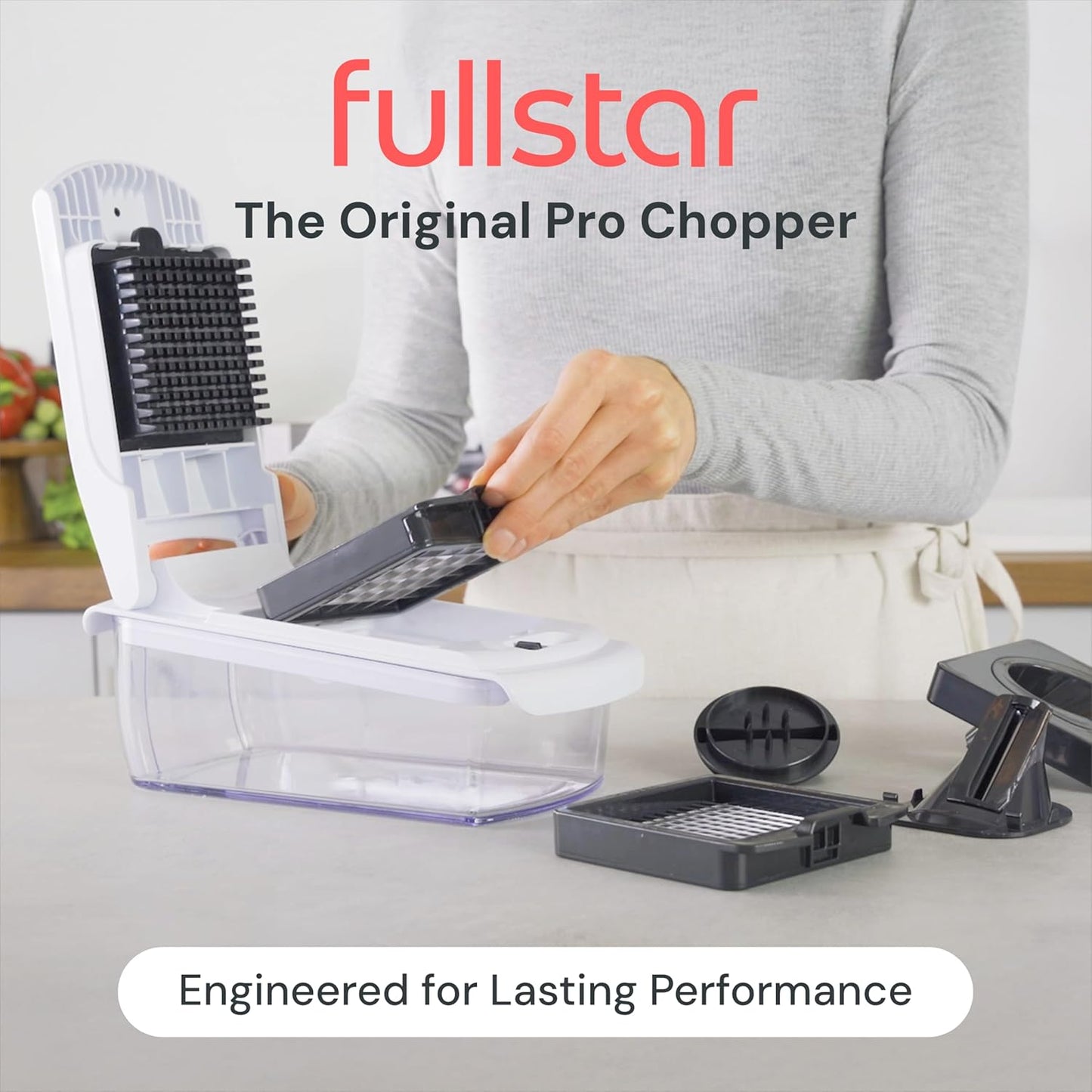 All-in-One Vegetable Chopper – Fast Onion Dicer & Meal Prep Kitchen Gadget